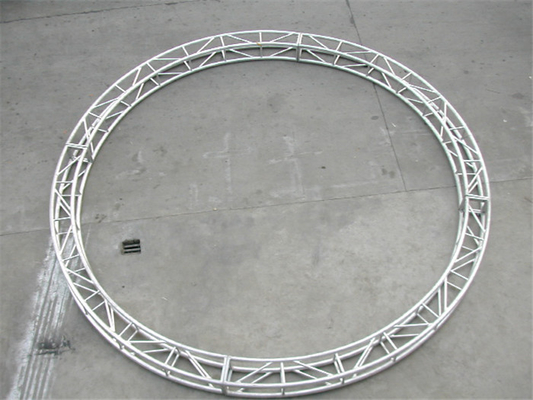 6082 Aluminum Lighting Truss , Circle Curved Truss With Roof System
