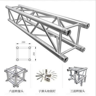 Lightweight Square Lighting Truss Aluminum Alloy Stage Truss Systems