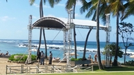 Wedding Concert Stage Roof Truss 50x3mm Tube Multipurpose