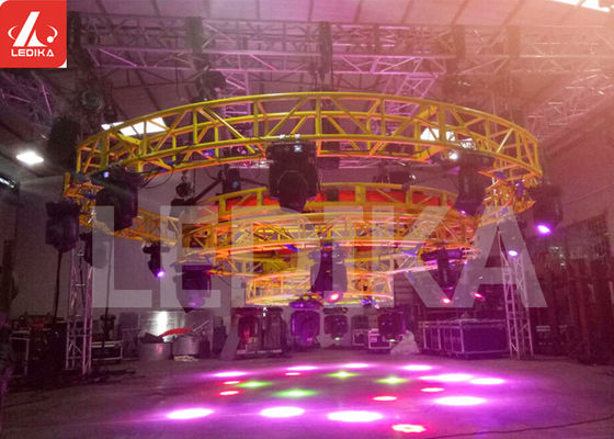 Buitenactiviteiten Aluminium verlichtingsbalk cirkel truss vierkant doos truss podium truss